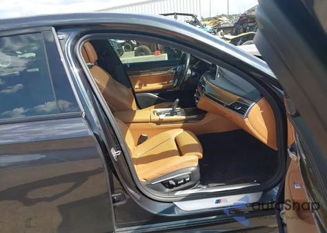 2016 BMW 750I xDrive from USA, damaged, VIN WBA7F2C51GG416492